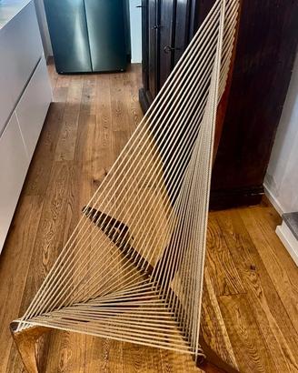 Poltrona Sedia di design Harp o Arpa di Jorgen Hov