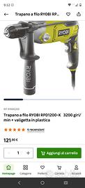 Ryobi RPD1200-K Trapano a Percussione 2 Velocità 1