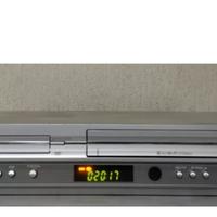 LG VC-9800 COMBO DVD/VHS 6 TESTINE CON TELECOMANDO