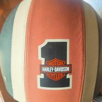 casco in pelle Harley Davidson 