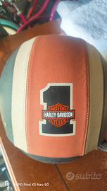 casco in pelle Harley Davidson 