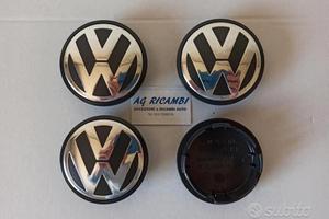 Set 4 coprimozzo Volkswagen 65 mm Golf Tiguan
