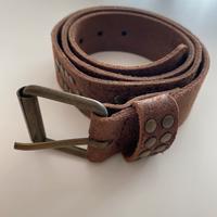 Cintura in cuoio marrone donna Fornarina tg.L