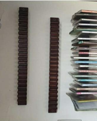 Porta CD da muro in legno