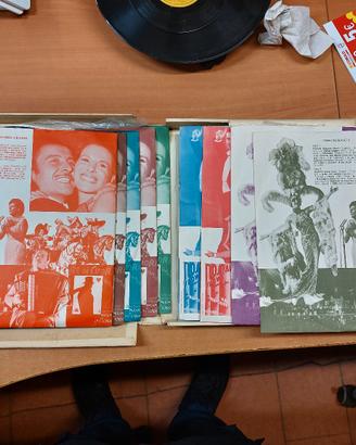 dischi in vinile vintage