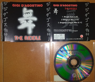 Gigi D'Agostino The Riddle CD audio con custodia