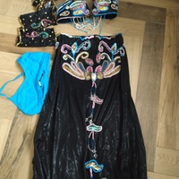 Vestito spettacolo - danza orientale e tribal fusi