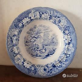 Piatto ceramica inglese fine 800