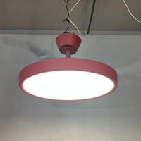 Ventilatore soffitto Led D.106 rosso + telecomando