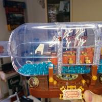 LEGO NAVE IN BOTTIGLIA