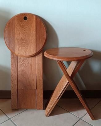 coppia di sgabelli vintage BANKOTTE 