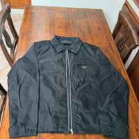 Prada Giacca Nera Nylon Re-Nylon taglia L
