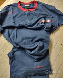 Pigiama completo cotone uomo estivo Superga nuovo