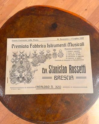 Catalogo premiata fabbrica istrumenti musicali