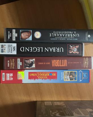 Vhs originali 90/2000 cinema + speciali X Files