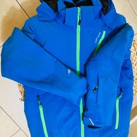 Giacca sci  11/12 anni  152 cm con tasca ski pass