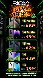 iPhone USATI e RICONDIZIONATI - Con Garanzia!