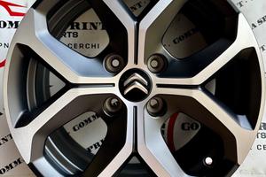 4 CERCHI IN LEGA ORIGINALI RAGGIO 16 CITROEN C3