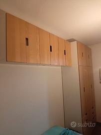Cameretta Bambino (armadio e letto contenitore)