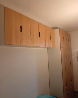 Cameretta Bambino (armadio e letto contenitore)