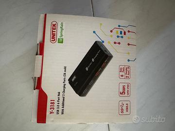 Hub 6 porte USB 3.0 Accessorio per computer