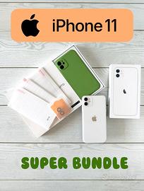 Apple iPhone 11 128GB Bianco + Accessori