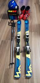 Attrezzatura sci ragazzino/a