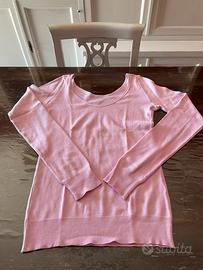 Maglia cotone color rosa