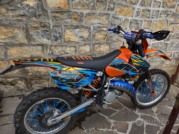 Ktm 125 exc 2006 targato