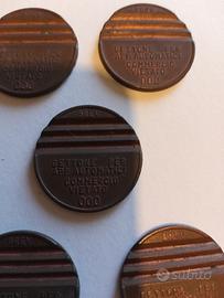 9Gettoni Giostre/GiochiElettronici/Servizi Vintage