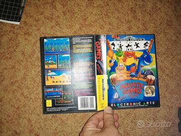 sega mega drive gioco aquatic games