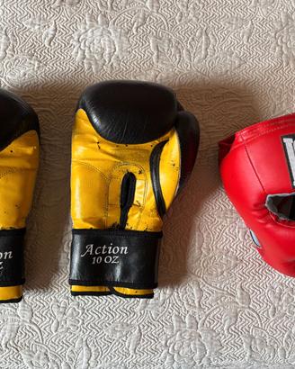 Guantoni Boxe Leone e Protezione Lonsdale 50 euro