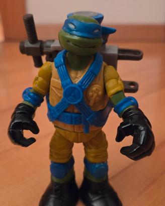 Leonardo tartaruga ninja lancia slime