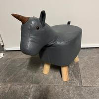 Sgabello seggiolino 1.5-4 anni unicorno elefante