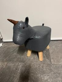 Sgabello seggiolino 1.5-4 anni unicorno elefante