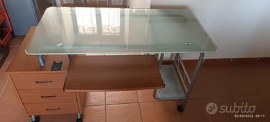 SCRIVANIA PORTA COMPIUTER