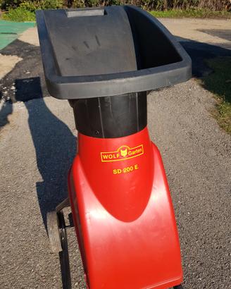 Biotrituratore Wolf Garten SD 200 E