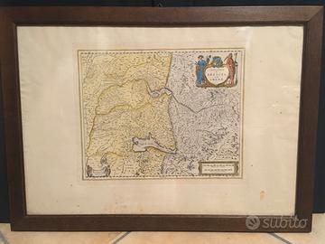 Quadro stampa vintage Brescia et Crema