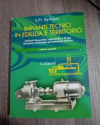 IMPIANTI TECNICI IN EDILIZIA Vol. 2  al COSTO 5 €.
