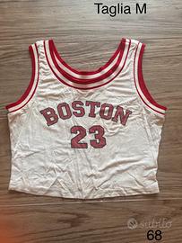 Crop Top Stile Basket "Boston 23" Vintage