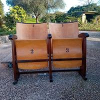 sedie cinema anni 60 
