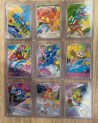 Pokemon set Completo Primi Compagni Serie 1 ITA NM