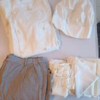 Set abbigliamento chef scuola alberghiera Giblor's