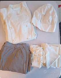 Set abbigliamento chef scuola alberghiera Giblor's