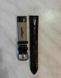 Cinturino per Longines 18mm Nero