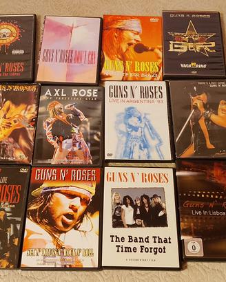 lotto DVD Guns n Roses+2 VHS 