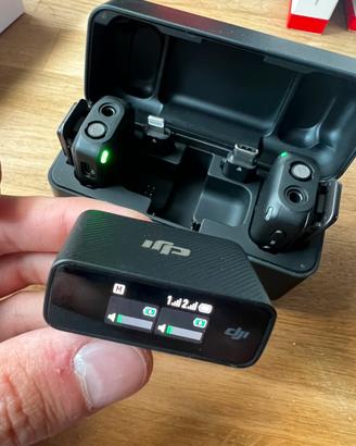 DJI MIC gen1 RX + 2TX microfono wireless kit