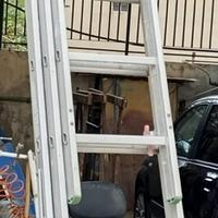 Scala in alluminio allungabile 3 pezzi