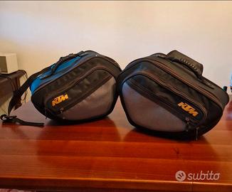 Borse laterali KTM 990, semirigide e originali