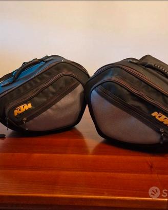 Borse laterali KTM 990, semirigide e originali